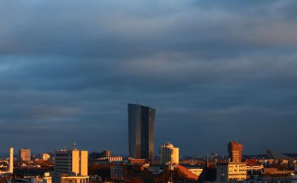 Prédio do BCE em Frankfurt, Alemanha