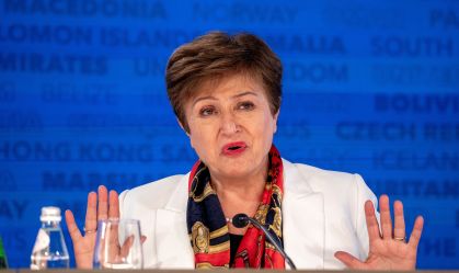 Inflação global ainda não foi completamente derrotada, diz Georgieva