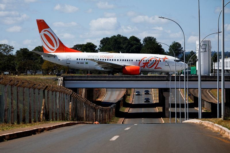 Avião da Gol no Aeroporto Internacional de Brasília