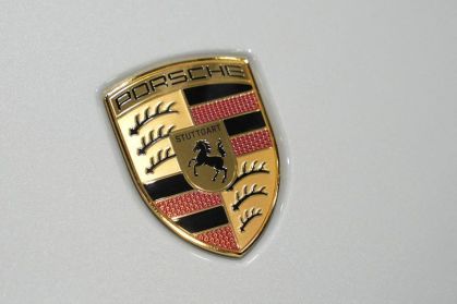 Logotipo da Porsche em Londres, Reino Unido