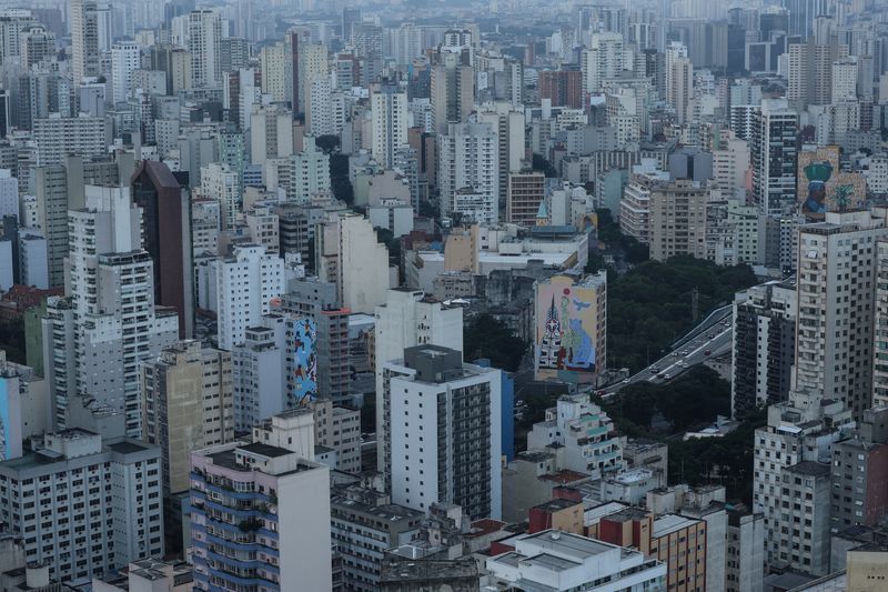Prédios no centro de São Paulo
