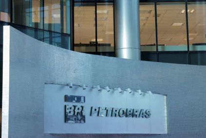 Logo da Petrobras no Rio de Janeiro, Brasil