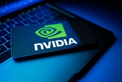 Ilustração com o logotipo da Nvidia