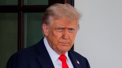 Presidente dos EUA, Donald Trump, na Casa Branca, em Washington