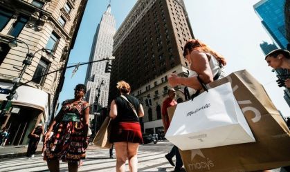 Vista de Manhattan, em Nova York