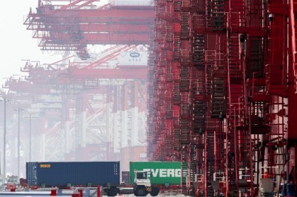 Porto de Yangshan, China