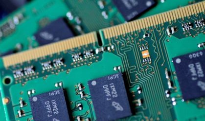 Ilustração de chips de memória RAM