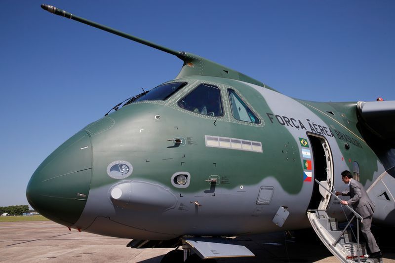 Aeronave KC-390 da Embraer