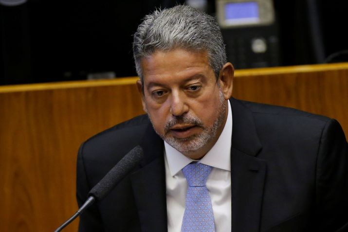 Presidente da Câmara dos Deputados, Arthur Lira, durante sessão do Congresso Nacional em Brasília / 02/02/2022 REUTERS/Adriano Machado