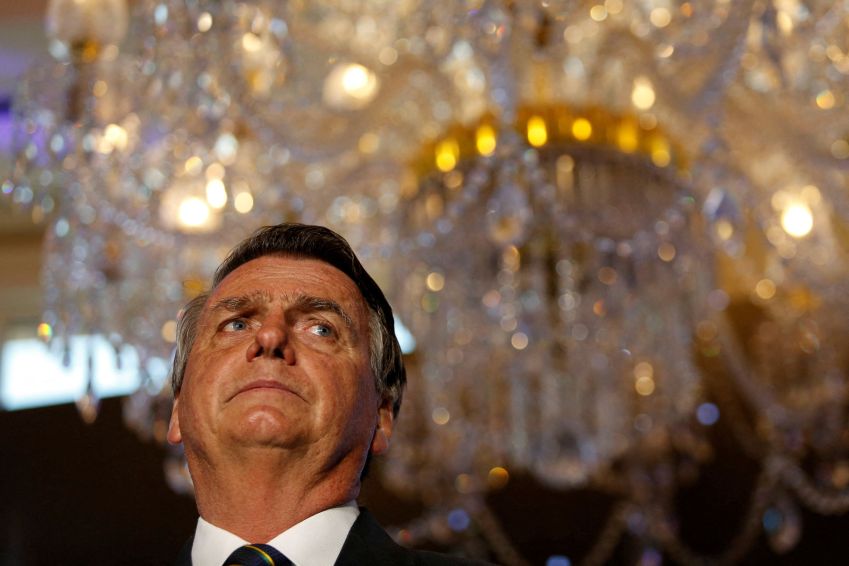 O ex-presidente Jair Bolsonaro / 3/02/2023 REUTERS/Marco Bello/File Photo