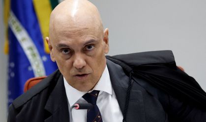 Ministro Alexandre de Moraes, do STF, em Brasília