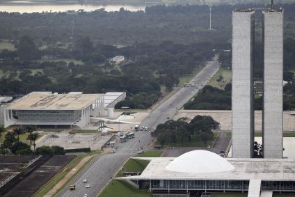 Palácio do Planalto e Congresso Nacional