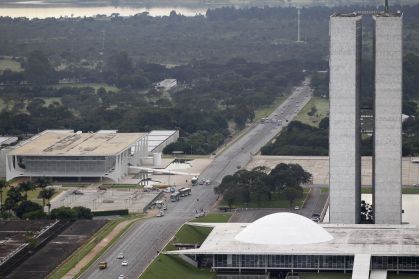 Palácio do Planalto e Congresso Nacional