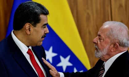 Lula conversa com assessores sobre ONU e Venezuela