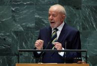 Lula usa "gravata da sorte" em discurso na ONU