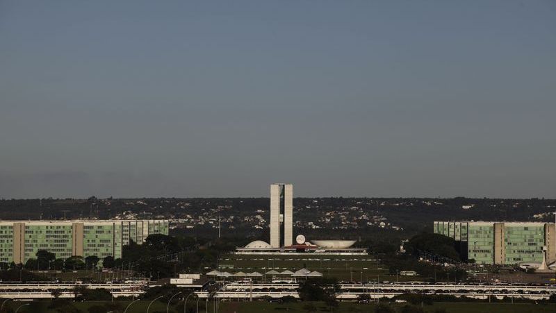 Esplanada dos Ministérios em Brasília