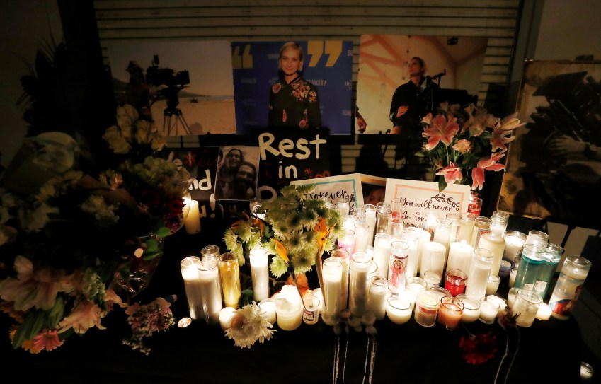 Homenagem à diretora de fotografia Halyna Hutchins / Getty Images