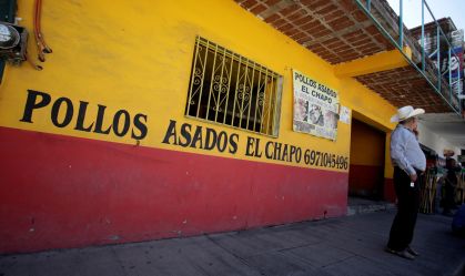 Imagem de arquivo: restaurante chamado "El Chapo", na terra natal