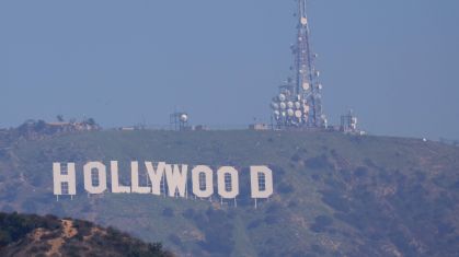 Símbolo de Hollywood em Los Angeles