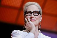 Meryl Streep ainda fica nervosa  no set, diz par romântico da atriz