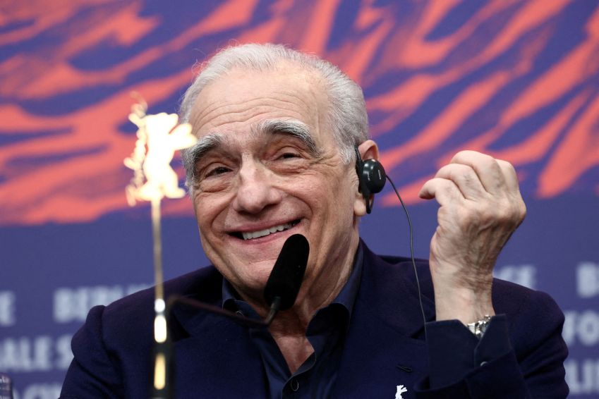 Cineasta Martin Scorsese durante entrevista coletiva no Festival de Berlim • 20/02/2024 REUTERS/Liesa Johannssen