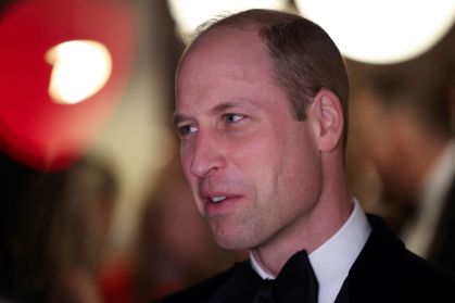 Príncipe William em Londres.