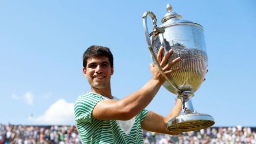 Alcaraz chega confiante a Wimbledon e será o cabeça de chave número 1