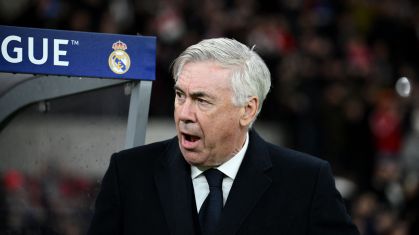 Carlo Ancelotti pelo Real Madrid
