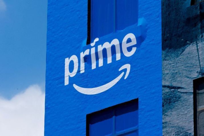 Propaganda do Amazon Prime em prédio em San Diego, no Estado norte-americano da Califórnia • 22/07/2025 REUTERS/Mike Blake