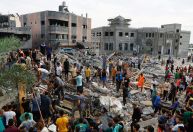 Guerra de Israel: Mais de 330 mil pessoas foram deslocadas em Gaza devido bombardeios, diz ONU