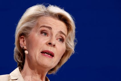 Ursula von der Leyen em Bruxelas