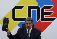 PT trata Maduro como presidente “reeleito” e fala em “jornada democrática” na Venezuela