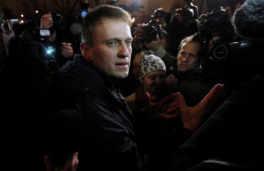 Alexei Navalny em Moscou / 21/12/2011 REUTERS/Denis Sinyakov