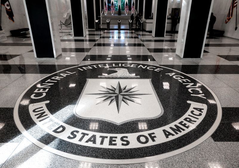 Entrada da sede da CIA