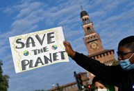 Bruxelas registra protestos contra crise climática no primeiro dia da COP26