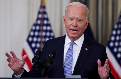 Presidente dos EUA, Joe Biden, na Casa Branca
