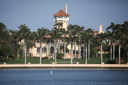 Resort de Mar-a-Lago, na Flórida, residência de Donald Trump que foi alvo de busca do FBI