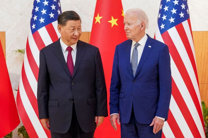 Biden e Xi se reúnem em Bali, na Indonésia / 14/11/2022 REUTERS/Kevin Lamarque