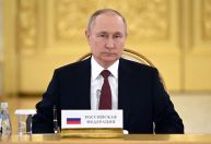 Putin diz que Rússia destruiu dezenas de armas dos EUA na Ucrânia