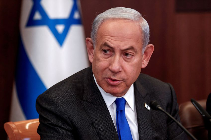 Primeiro-ministro de Israel, Benjamin Netanyahu / 03/01/2023 Atef Safadi/Pool via REUTERS