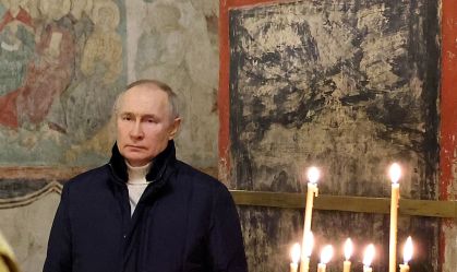 Putin elogia Igreja Ortodoxa Russa por apoiar tropas na Ucrânia