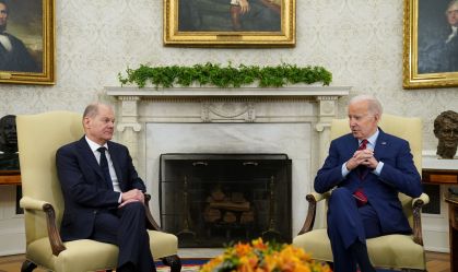 Biden e Scholz se reúnem na Casa Branca