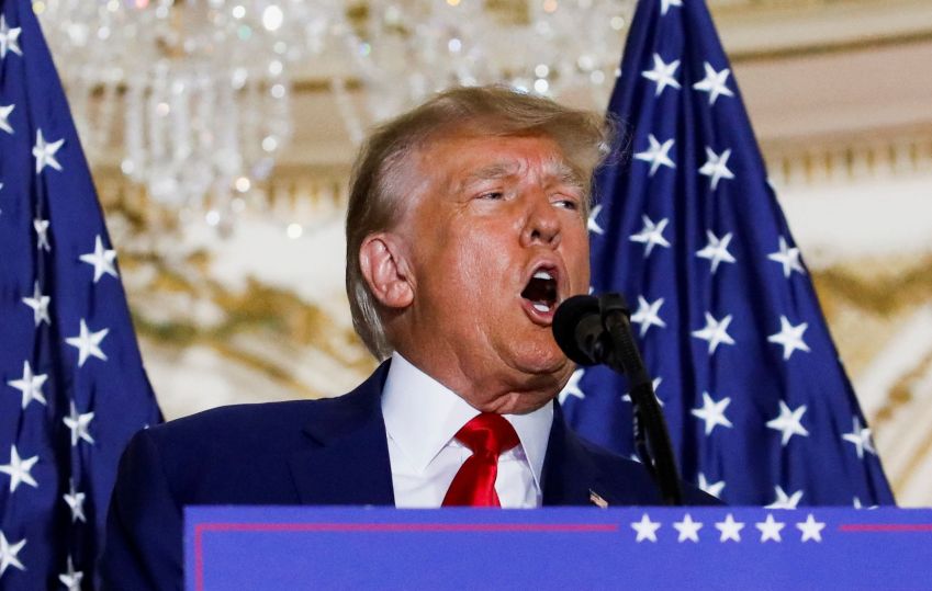 Ex-presidente dos EUA Donald Trump / 04/04/2023 REUTERS/Marco Bello