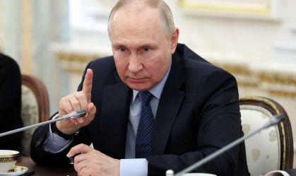 Televisão estatal russa mostra bastidores de discurso de Vladimir Putin