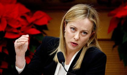 Itália quer cúpula entre EUA e Europa; divisões enfraquecem o Ocidente, diz Meloni