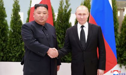 Putin promete apoiar a Coreia do Norte contra os Estados Unidos