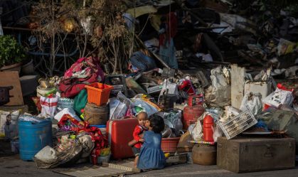 Governo indiano derruba favela próxima ao local que sediará G20