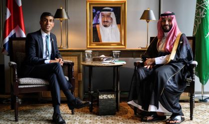 Guerra de Israel: Reino Unido e Arábia Saudita concordam em evitar escalada do conflito