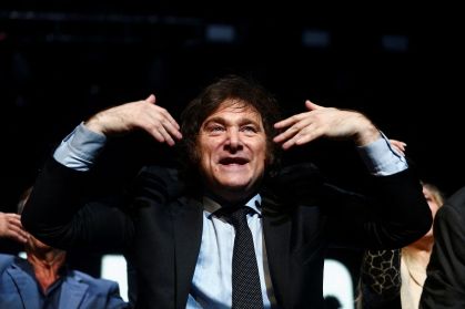 Javier Milei, candidato à presidência da Argentina