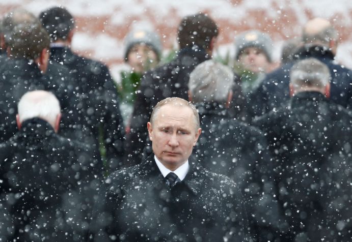 Presidente da Rússia Vladimir Putin em Moscou / 23/2/2017 REUTERS/Sergei Karpukhin